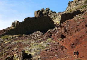 La Gomera aska från vulkan Vandramera - Vandringsresor