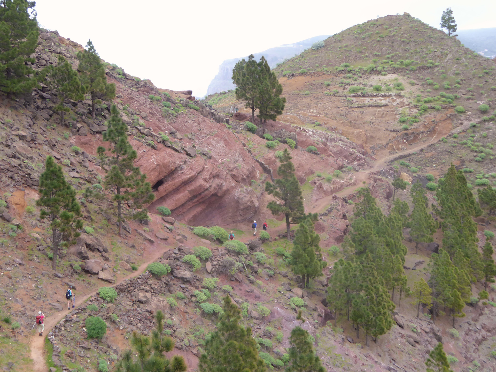 La Gomera landskap Vandramera - Vandringsresor