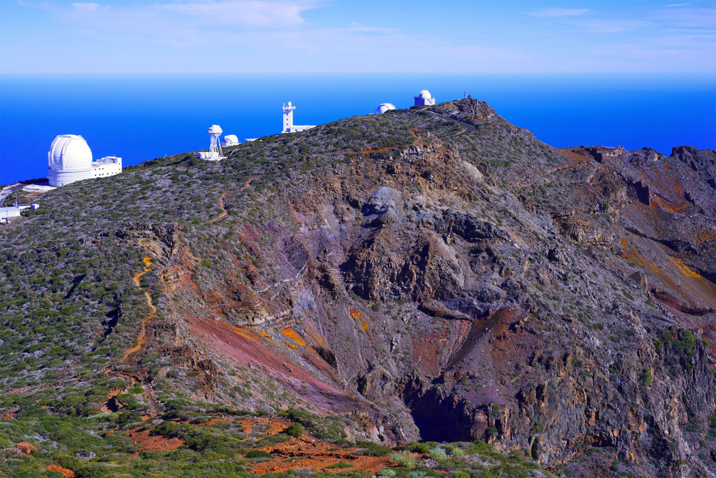 La Palma astronomisk observatorium Vandramera - Vandringsresor