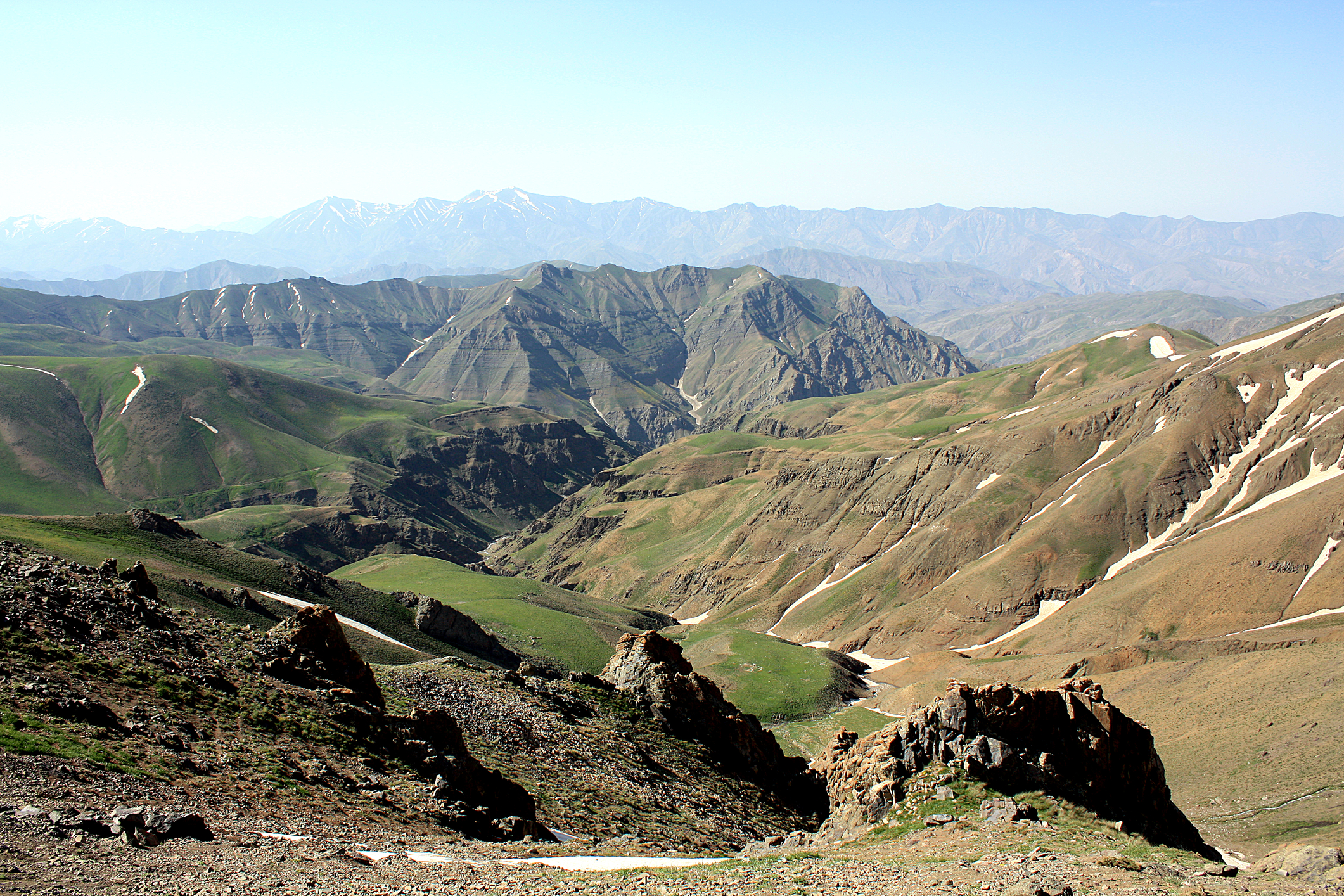 Iran, Böljande landskap Vandramera - Vandringsresor