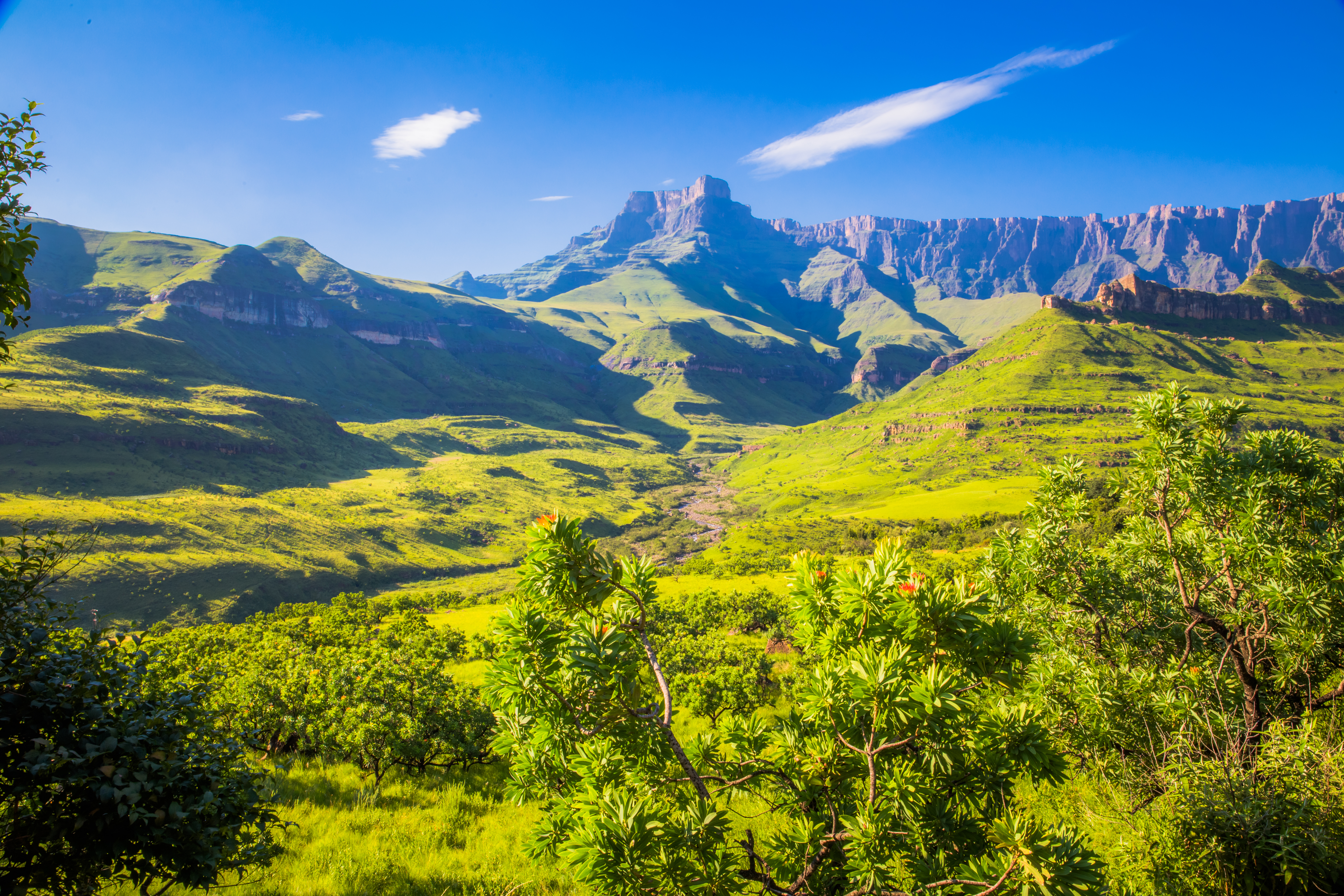 Sydafrika vacker miljö Vandramera - Vandringsresor
