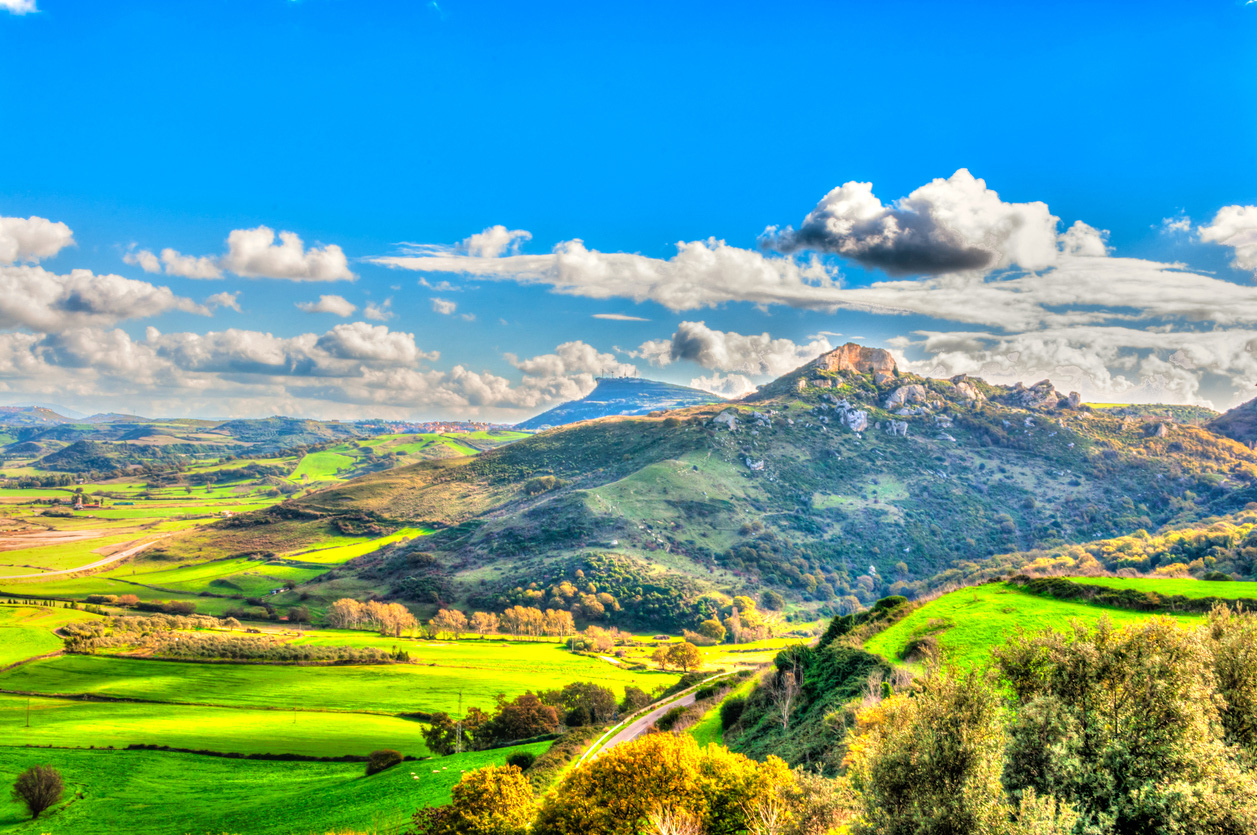 Sardinien, Översiktsbild Vandramera - Vandringsresor