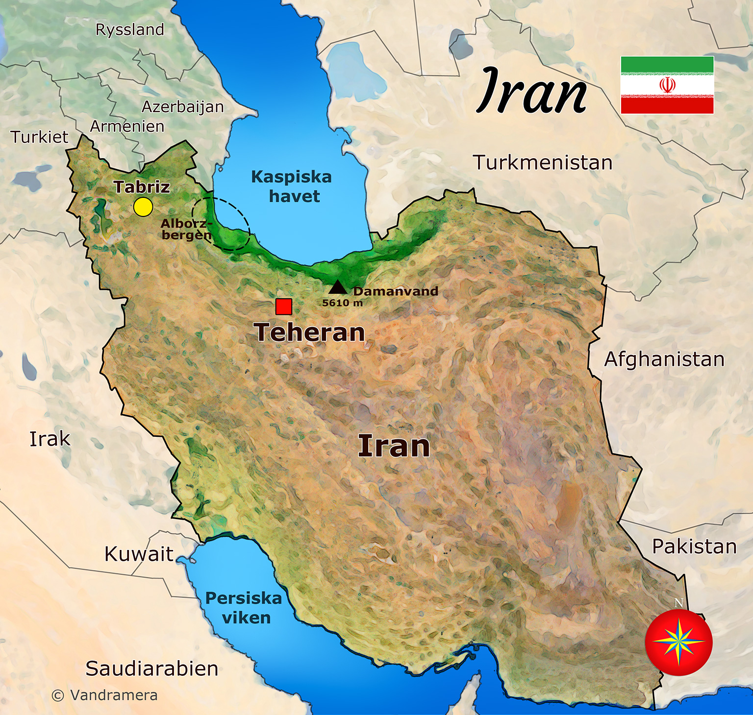 Iran - Vandramera - Vandringsresor