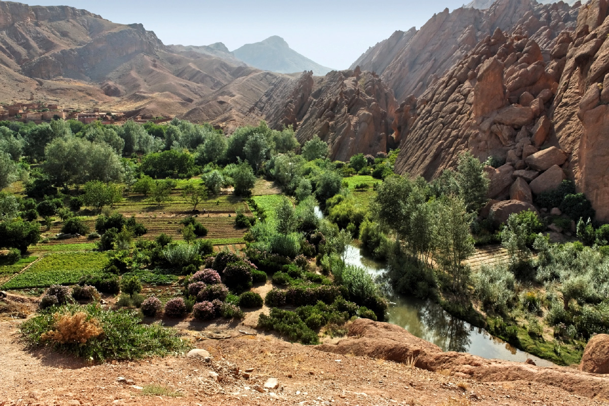 Marocko berg Vandramera - Vandringsresor