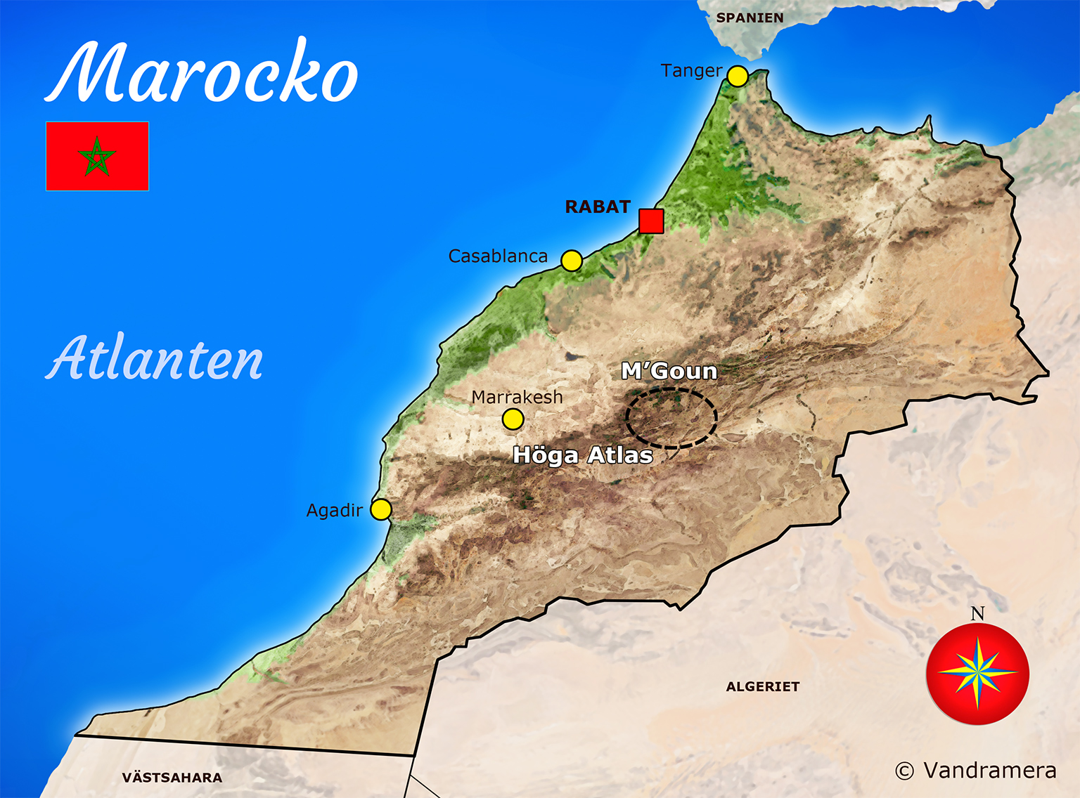 Marocko - Vandramera - Vandringsresor